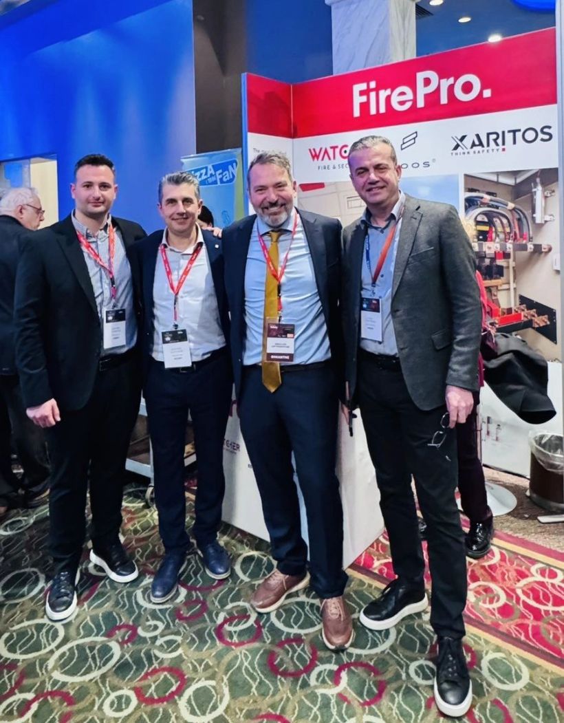 Επίσκεψη 2ο Συνέδριο Fire & Safety Forum - 13ο Συνέδριο Security Project στην Αθήνα 