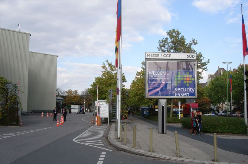 H SA Electronics επισκέπτεται την Έκθεση Security Essen το 2008 στη Γερμανία.